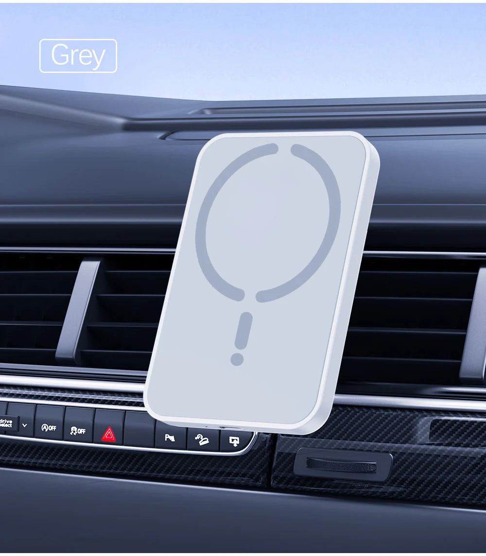 Car Phone Holder + Mount - Magnetic Wireless Charger