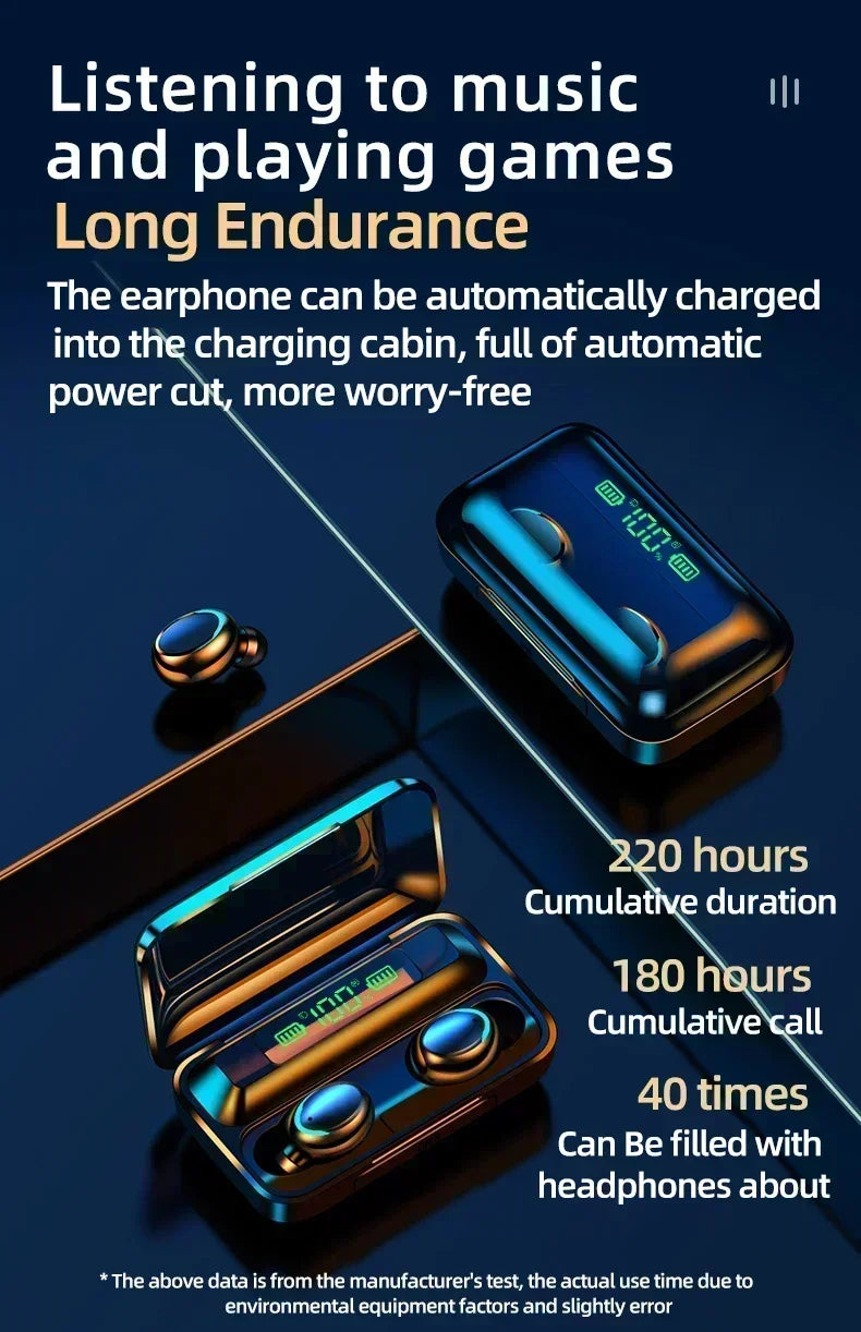 Waterproof Bluetooth Earbuds