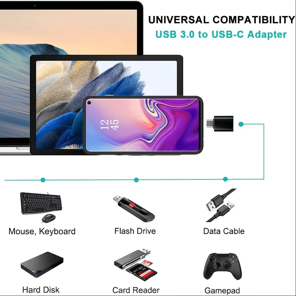 USB Cto USB Adapter 8Pack