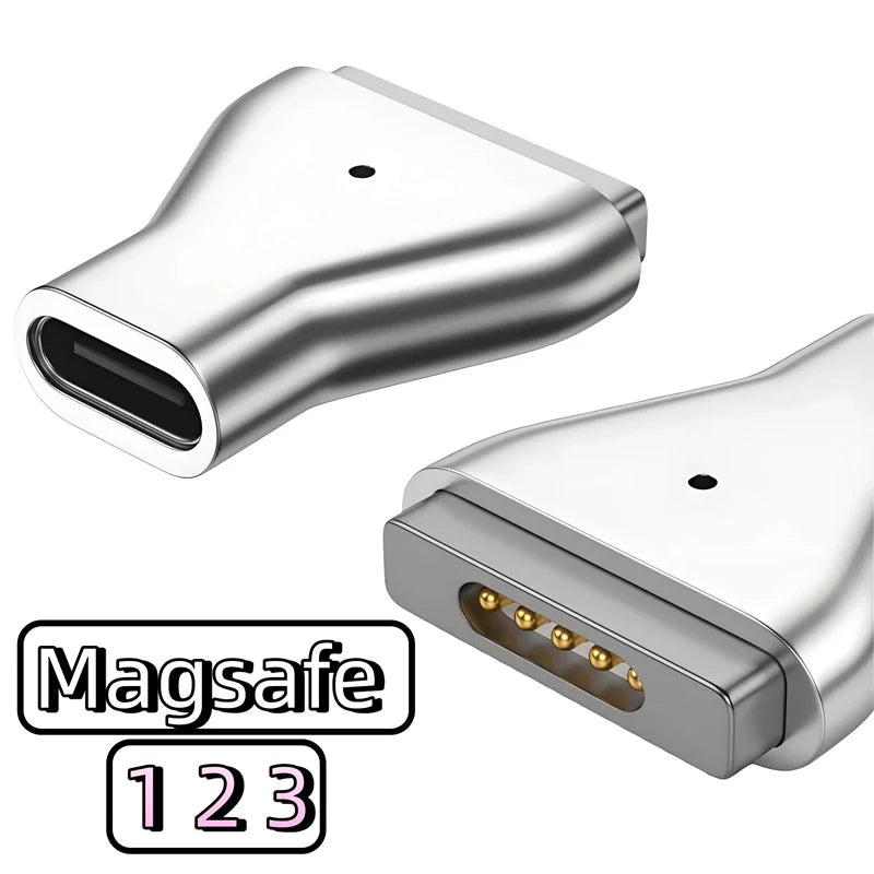 USB Type C Magnetic PD Adapter for MacBook Magsafe charger