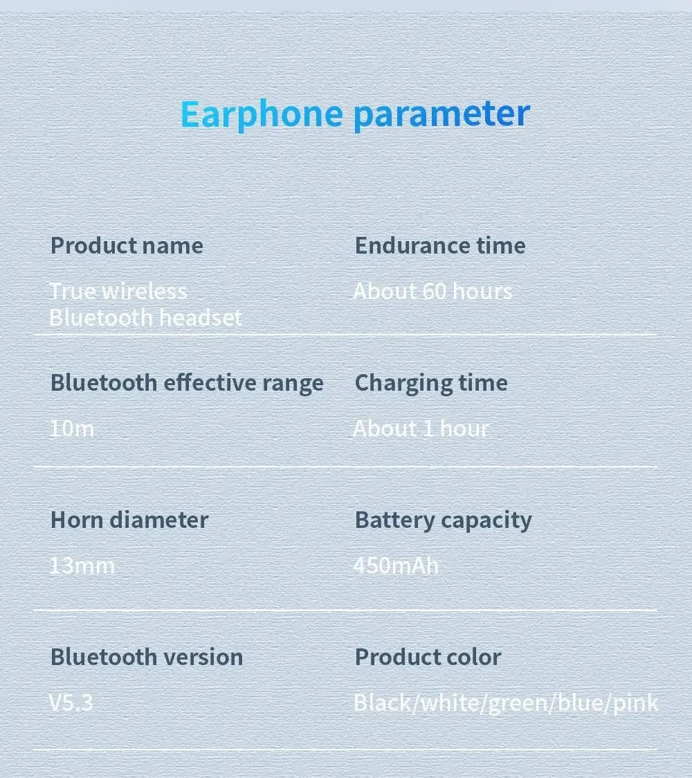 Air Pro True Wireless Bluetooth Earphones