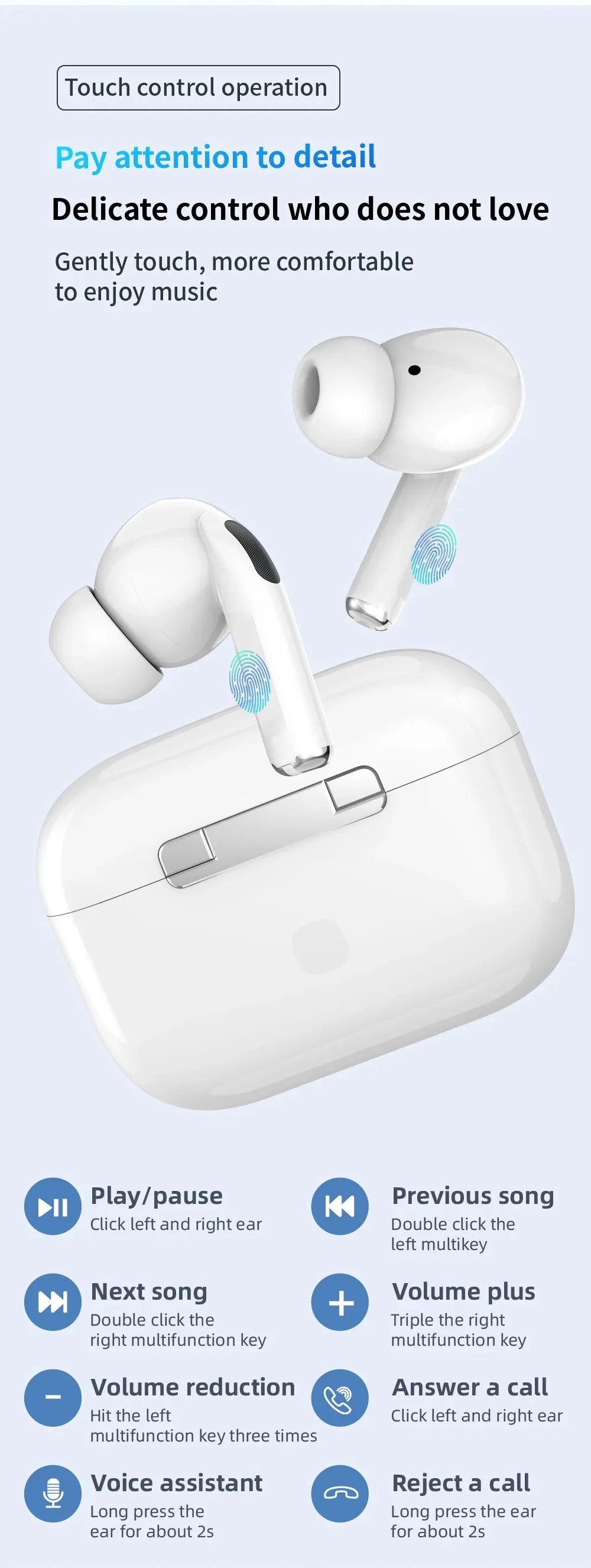 Air Pro True Wireless Bluetooth Earphones