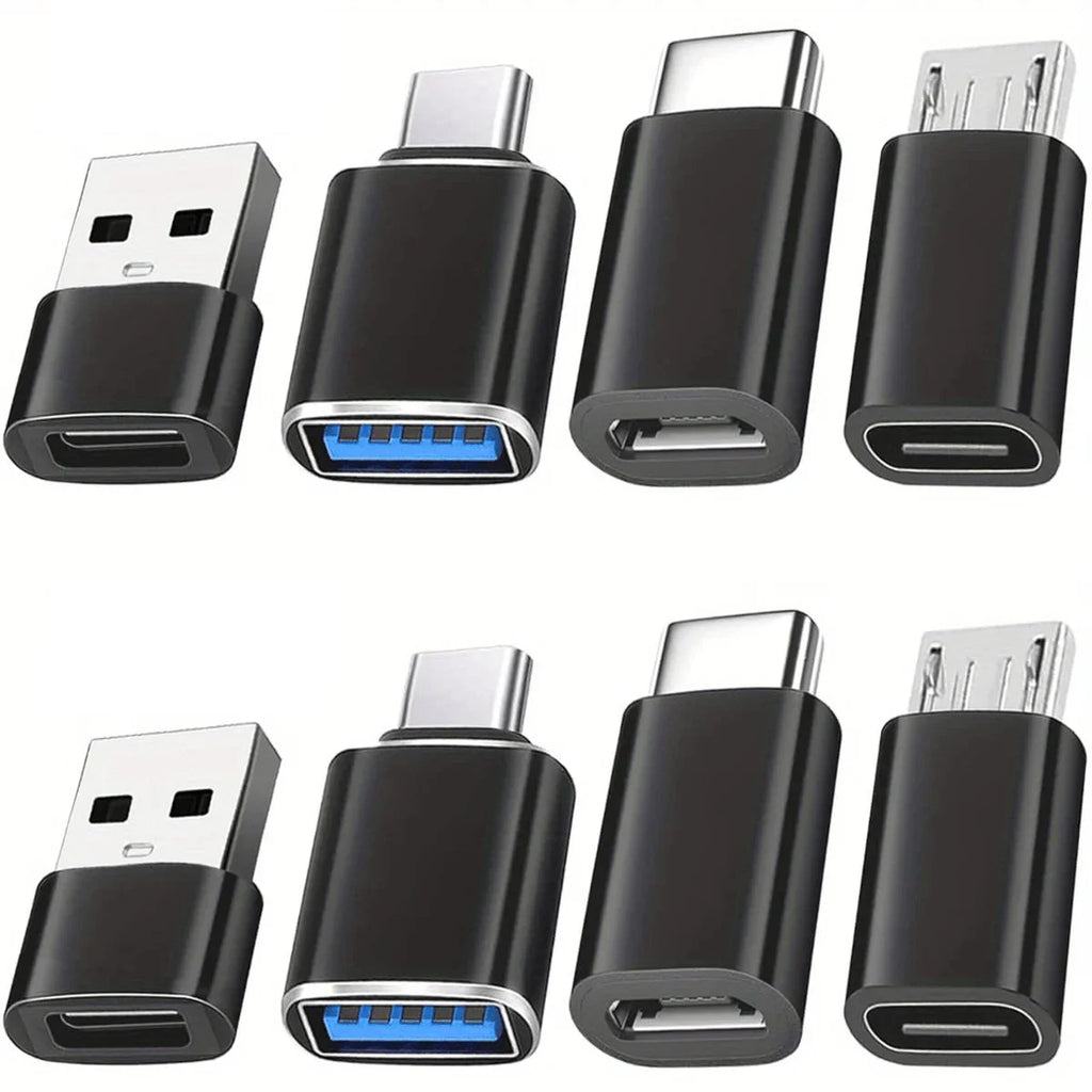 USB Cto USB Adapter 8Pack