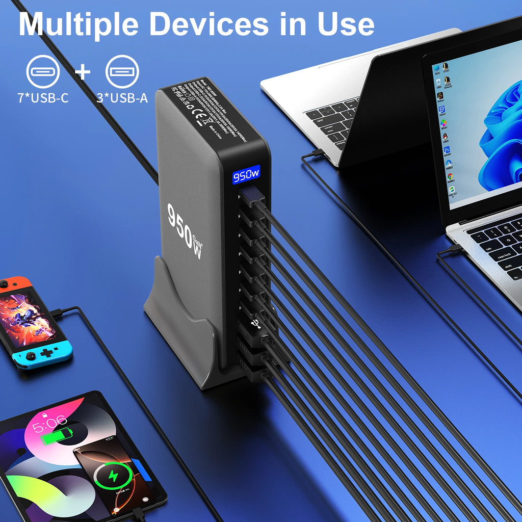3.0 Multiport Fast Charging Station