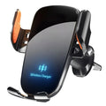 Wireless Car Charger - Air Vent Fast Charging Phone Holder in Car - compatible with iPhone + Android