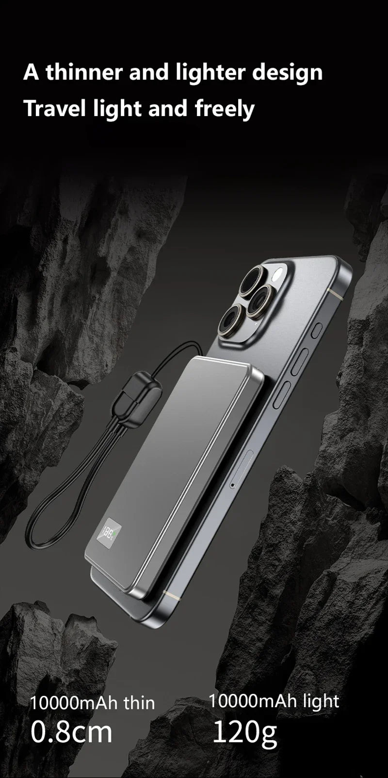 Ultra-thin Mobile Power Bank