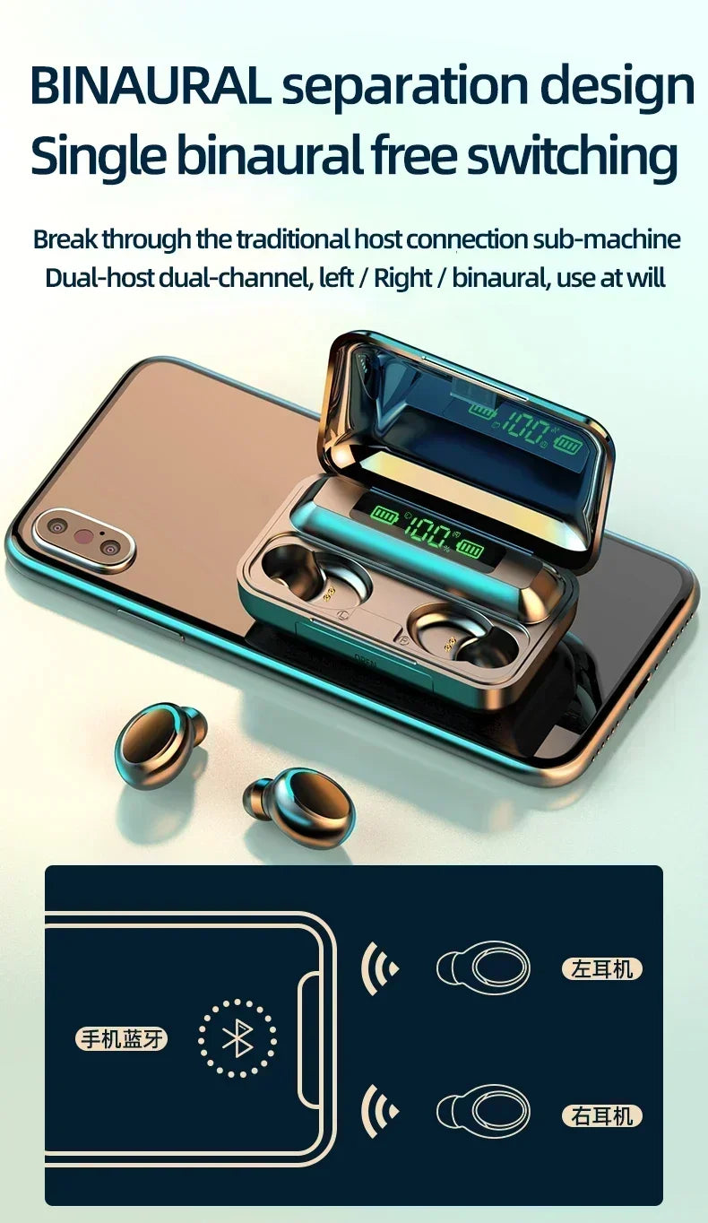 Waterproof Bluetooth Earbuds