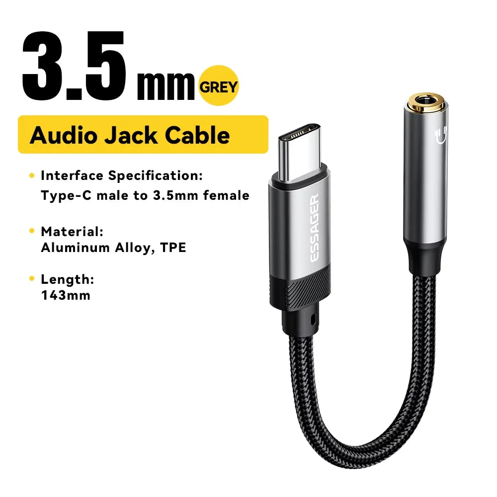 Lightning to 3.5mm Aux Audio Adapter