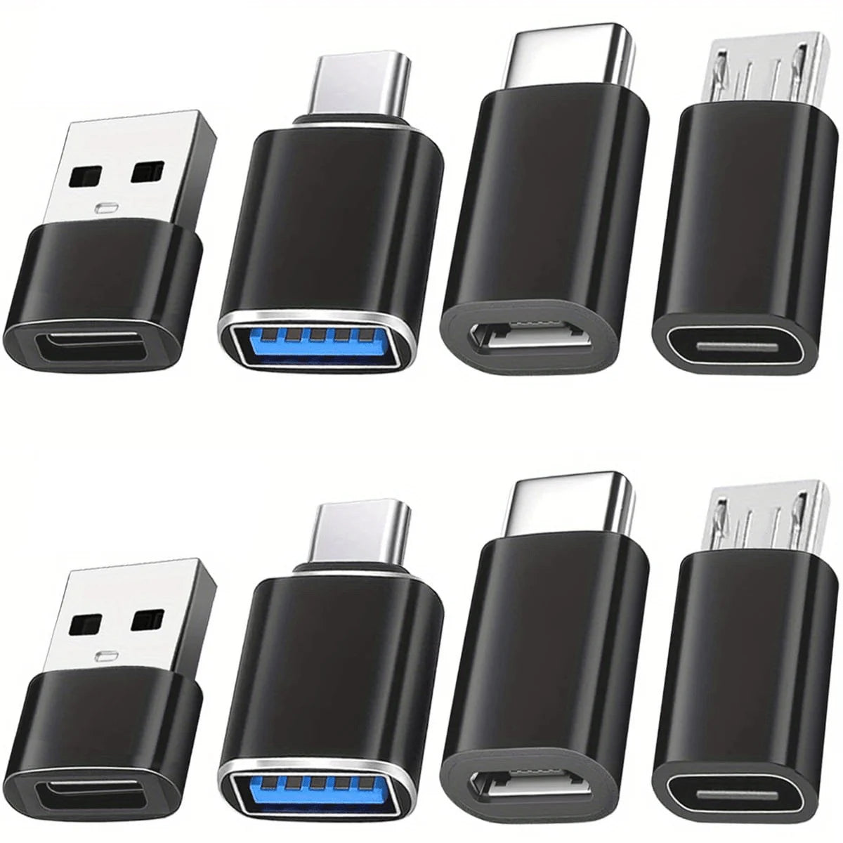 USB Cto USB Adapter 8Pack