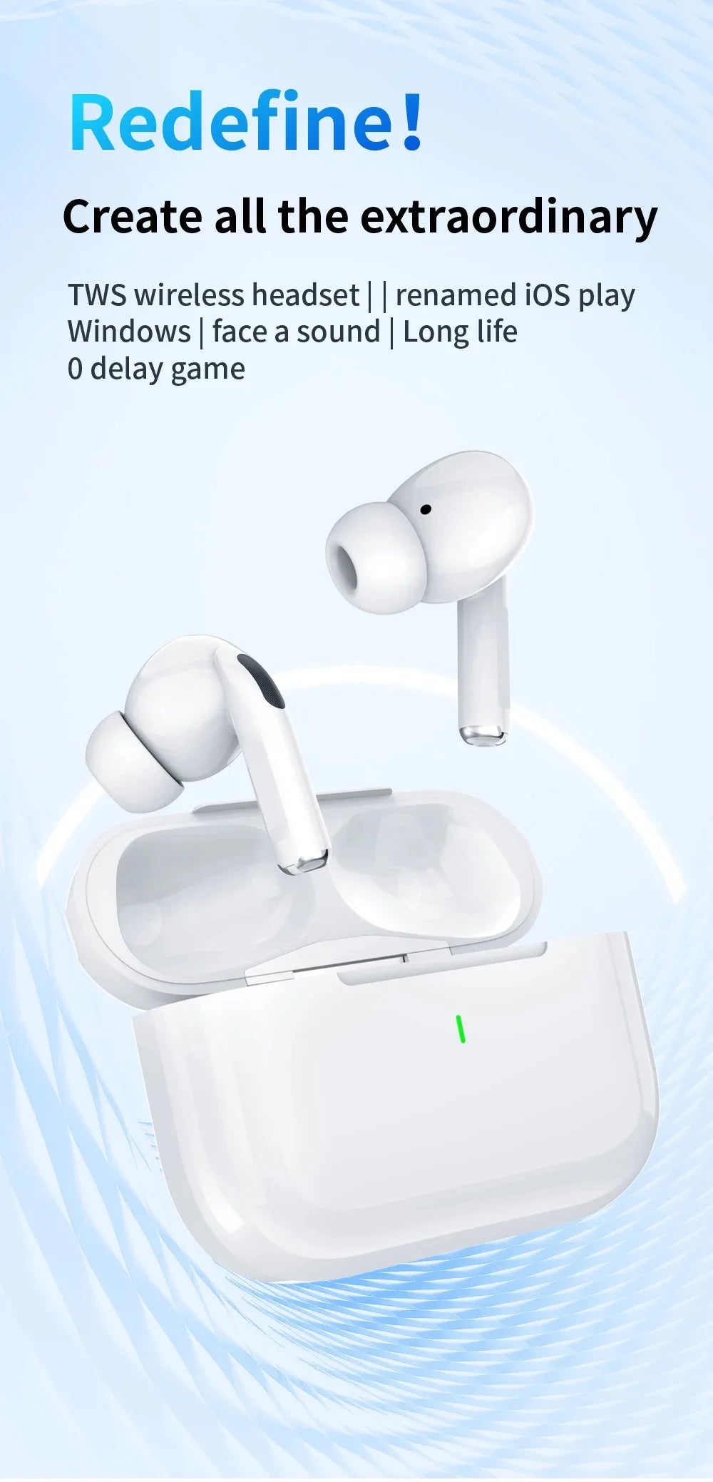Air Pro True Wireless Bluetooth Earphones