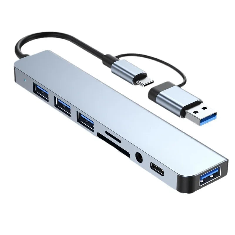 8 in 2 USB +Type C Docking Station