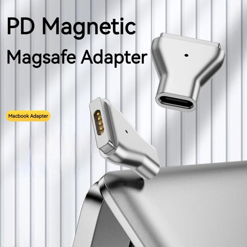 USB Type C Magnetic PD Adapter for MacBook Magsafe charger