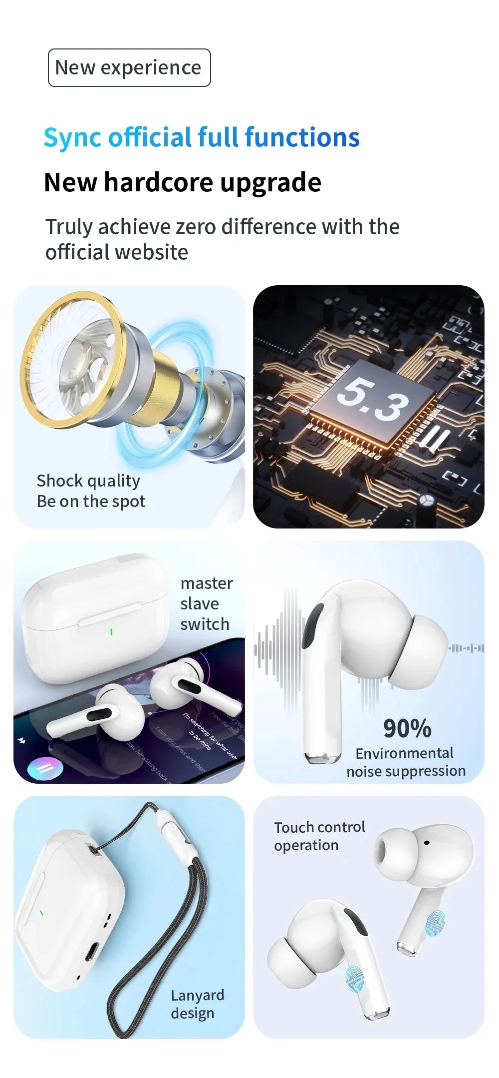 Air Pro True Wireless Bluetooth Earphones