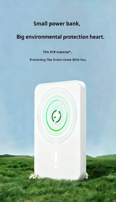 Magnetic Wireless Charger + Power Bank for iPhone 17/16/15/14/13/12