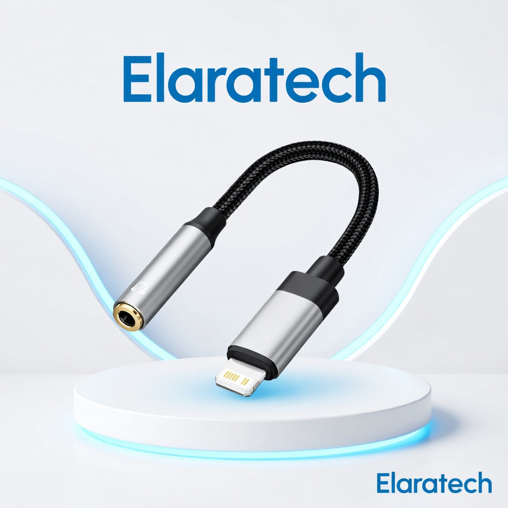 Lightning to 3.5mm Aux Audio Adapter